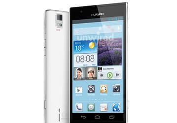 Появились первые изображения смартфона Huawei Ascend P2 