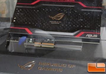 Твердотельный накопитель ASUS ROG RAIDR Express оснащен интерфейсом PCI-Express 2.0 x4