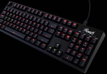 Rosewill представит на CES 2013 первую игровую механическую клавиатуру с двойной подсветкой — Helios RK-9200