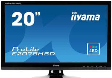 20-дюймовый монитор iiyama Е2078HSD относится к бюджетному сегменту 
