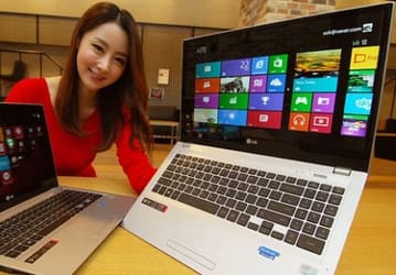 LG U560 — ультрабук с 15-дюймовым экраном и массой 2 кг
