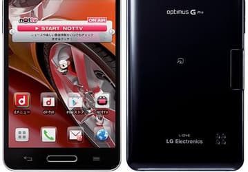 В Японии анонсирован смартфон LG Optimus G Pro, оснащенный пятидюймовым дисплеем разрешением Full HD