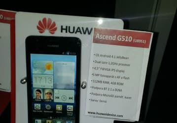 Смартфон Huawei Ascend G510 «засветился» в Чехии
