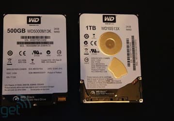 На CES 2013 показаны гибридные накопители WD Black толщиной 5 мм