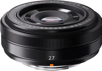 Fujifilm расширяет линейку сменных объективов X Mount моделью Fujinon XF27mmF2.8