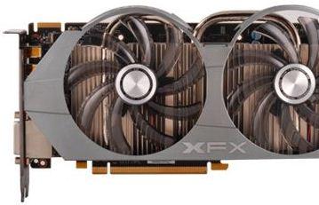 Xfx показала карту Radeon HD 7850 с системой охлаждения, включающей пару 100-миллиметровых вентиляторов