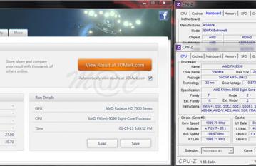 Результаты тестов AMD FX-9590 показали, на что способен восьмиядерный процессор, работающий на частоте 5 ГГц