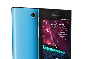 Бюджетный смартфон Hisense U939, корпус которого оформлен в ярких цветах, получил двухъядерный процессор MT6572