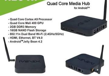 TV-приставка Minix Neo X7 оснащена двухдиапазонным модулем Wi-Fi (2,4 и 5 ГГц)