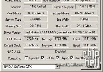 В Сеть попали спецификации 3D-карты GeForce GTX 760