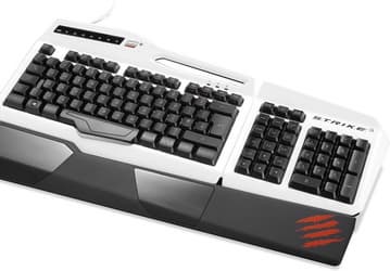 Игровая клавиатура Mad Catz S.T.R.I.K.E. 3 использует в своей основе мембраны вместо механических переключателей