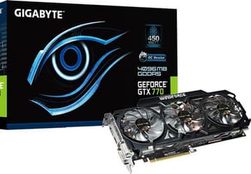 Gigabyte оснащает 4 ГБ памяти 3D-карту GeForce GTX 770 WindForce 3X OC