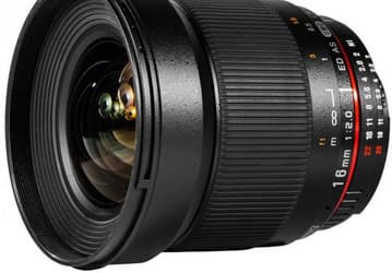 Представлен объектив Samyang 16mm f/2.0 ED AS UMC CS для зеркальных и беззеркальных камер