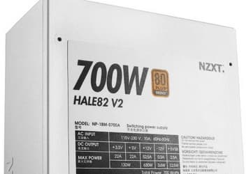 Особенностью блоков питания NZXT Hale82 V2 стала модульная кабельная система