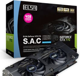 Elsa оснастила 3D-карту GeForce GTX 770 S.A.C 4 ГБ памяти