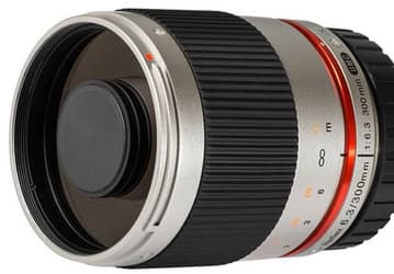 Представлен катадиоптрический объектив Samyang Reflex f/6.3 300mm ED UMC CS