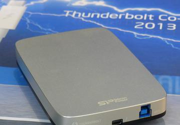 Silicon Power готовит к выпуску внешний HDD с интерфейсом Thunderbolt