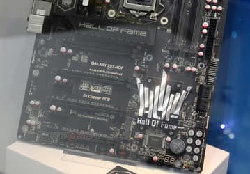 Galaxy показала системную плату Z87 Hall of Fame