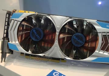 В системе охлаждения 3D-карты Galaxy GeForce GTX 780 Twin Fan используются тепловые трубки диаметром 8 мм