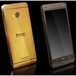 Смартфон HTC One покрыли чистым золотом