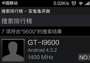 Загадочное устройство GT-I9600, возможно, является обновлённой версией флагмана Samsung Galaxy S4