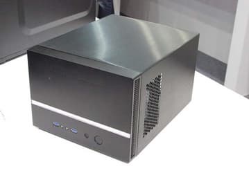 Компактный компьютерный корпус Antec ISK 600 совместим с системными платами типоразмера Mini-ITX