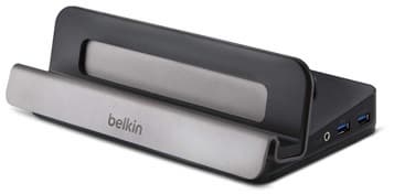Belkin B2B043 — стыковочная станция для Windows-планшетов с парой портов USB 3.0 и двумя видеовыходами