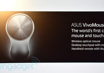 Беспроводная мышь Asus VivoMouse оснащена тачпэдом, распознающим несколько прикосновений одновременно