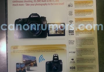 Canon EOS 70D: ключевые характеристики накануне официальной премьеры