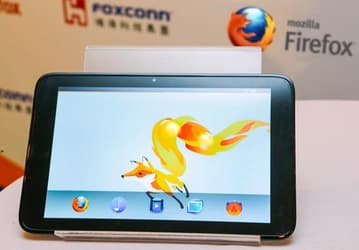 Показан первый планшет, работающий под управлением Firefox OS