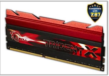 G.Skill выпускает наборы модулей памяти TridentX DDR3-3000 объемом 32 ГБ