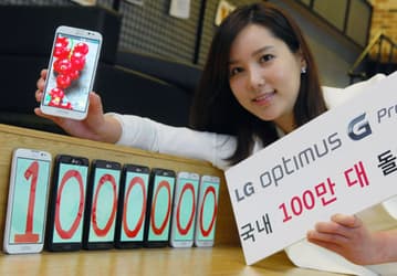 LG продала в Корее миллион смартфонов Optimus G Pro
