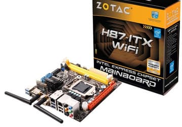 Zotac анонсировала системную плату H87-ITX WiFi