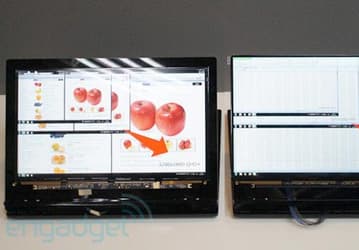 Компания Sharp показала жидкокристаллические панели разрешением 3200 x 1800 пикселей размером 14 и 15,6 дюйма