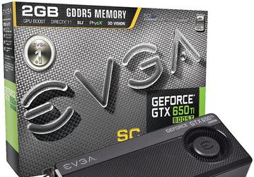 Evga ставит на 3D-карту GeForce GTX 650 Ti Boost радиальный вентилятор и разгоняет ее GPU до 1137 МГц