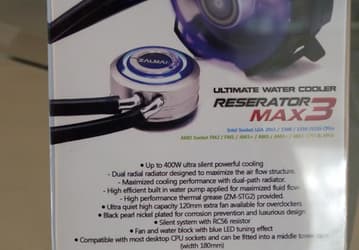 Компания Zalman привезла на CeBIT процессорную СВО Reserator3 Max
