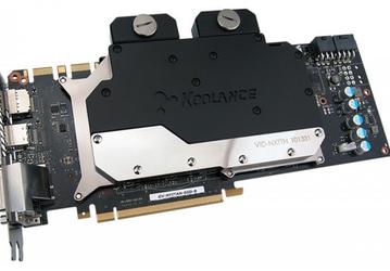 Водоблок Koolance VID-NXTTN предназначен для 3D-карт NVIDIA GeForce GTX Titan