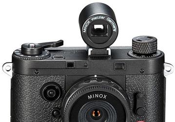 Габариты камеры в стиле ретро Minox DCC 14.0 равны 82 x 67 x 46 мм
