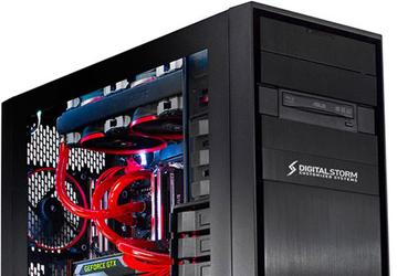 Конфигурация игрового ПК Digital Storm Hailstorm II может включать до трех 3D-карт NVIDIA GeForce GTX Titan
