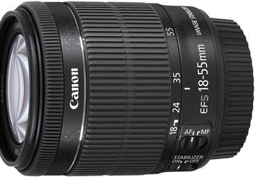 Объектив Canon EF-S 18-55mm f/3.5-5.6 IS STM оснащен шаговым приводом фокусировки