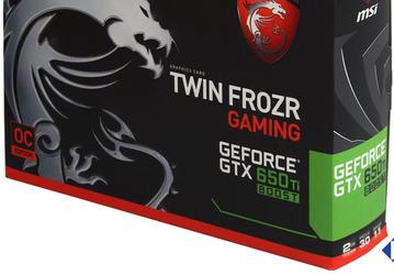 Появились подробные снимки 3D-карты MSI GeForce GTX 650 Ti Boost Gaming