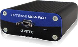 Vitec называет MGW Pico самым маленьким в мире профессиональным кодером HD-видео в формате H.264 в усиленном исполнении