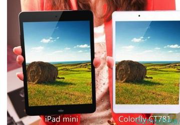 Новый планшет Colorful с экраном размером 7,85 дюйма очень напоминает iPad mini, но имеет меньшую толщину
