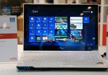Ноутбук Fujitsu LifeBook AH562 сделан в Германии