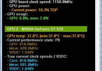 GPU Shark v.0.7.1– небольшая бесплатная утилита для мониторинга GPU