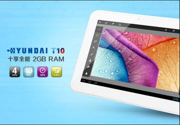 Планшет Hyundai T10 получит четырёхъядерную SoC Exynos 4412 и экран IPS диагональю 10,1 дюйма