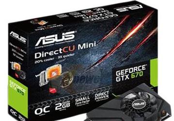 Видеокарту Asus GeForce GTX 670 DirectCU Mini можно заказать по цене $400