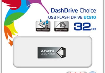 Adata анонсировала «сверхомпактные» флэшки DashDrive Choice UC510