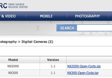 Samsung делает встроенное ПО беззеркальных камер NX2000 и NX300 открытым