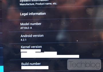В Сети появились изображения планшета Toshiba AT10LE-A, который возможно будет первым носителем SoC Tegra 4